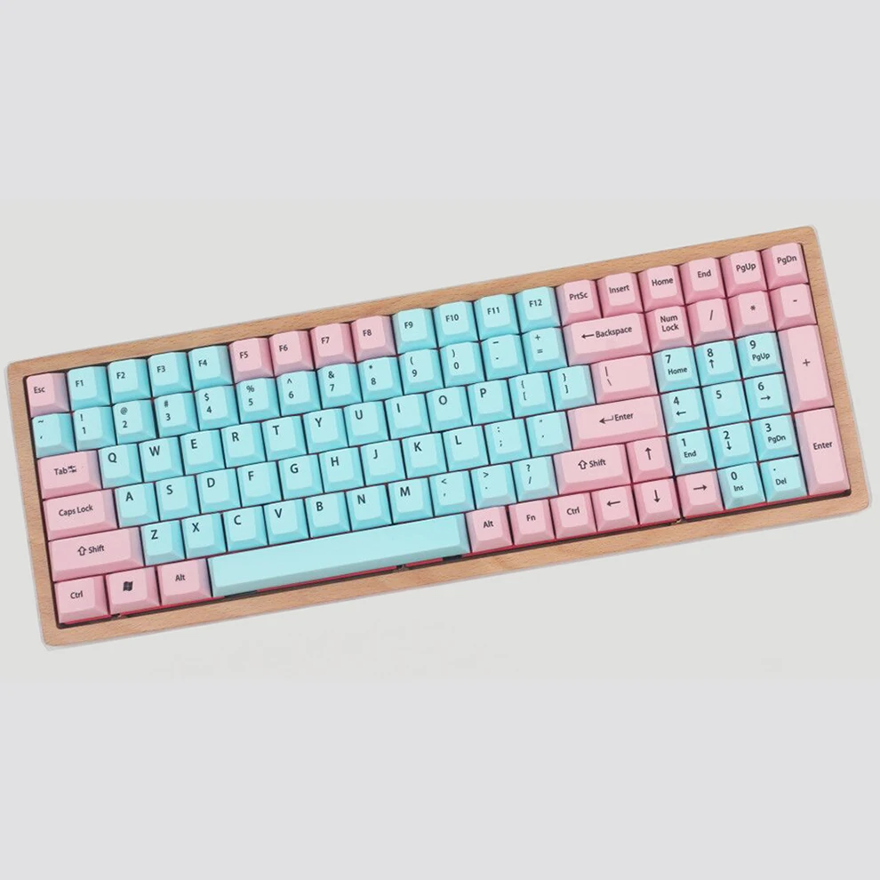 Механическая клавиатура RGB96 с ЧПУ алюминиевый чехол переключатели Gateron Cherry