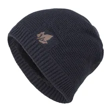 autumn Women Men Unisex Knitted Winter print leaf Cap Casual Beanies Solid Color Hip-hop Snap Slouch Skullies Bonnet beanie Hat