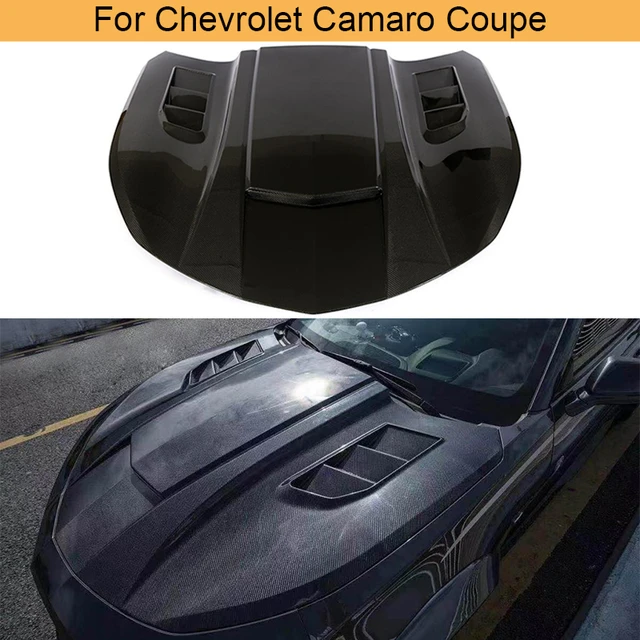 Auto Motor Kapuze Haube Abdeckung Für Chevrolet Camaro Coupe 2016 2017 2018  Front Motorhaube Motorhaube Abdeckung Carbon Fiber - AliExpress