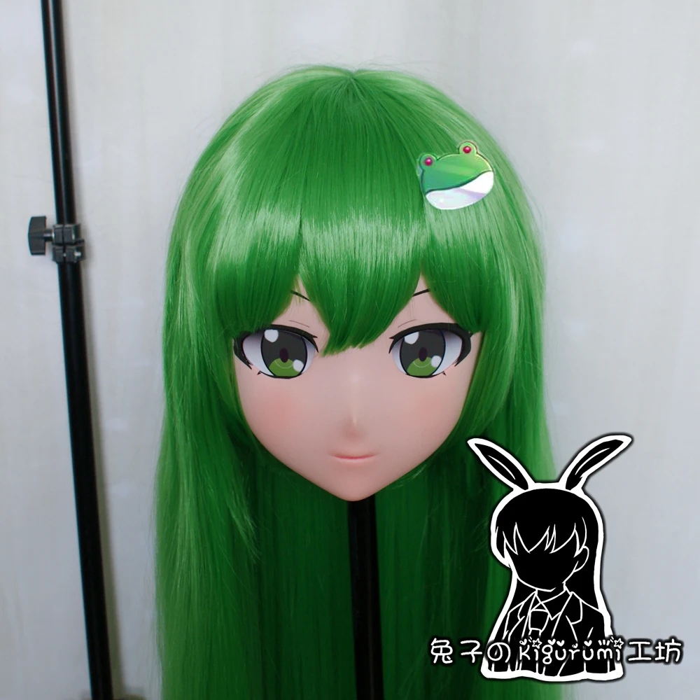 Rb6526 品質手作り女性樹脂コスプレ日本アニメ東風谷早苗着ぐるみ Crossdress 人形トランスジェンダーマスク Aliexpress Novelty Special Use