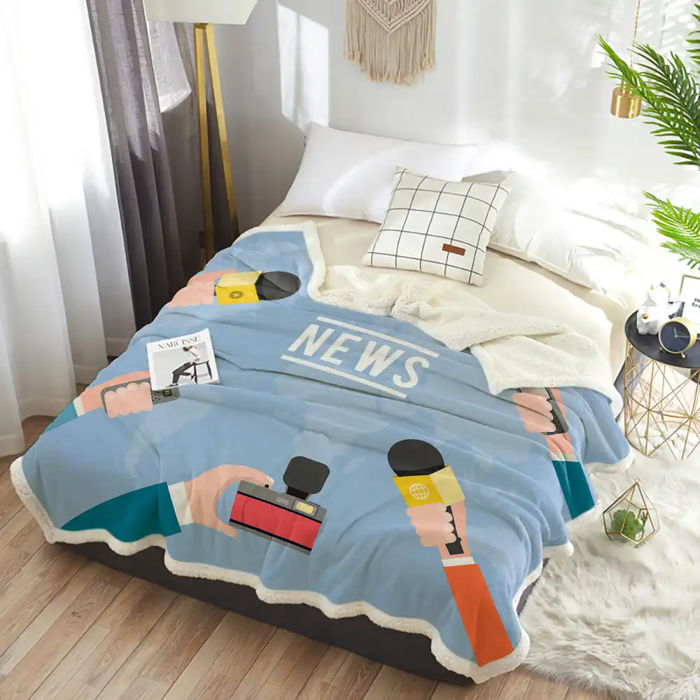 Winter Kaschmir Decke Mikrofon Cartoon Welt Karte Cartoon Bettdecke Bettdecke Decke Winter Reise Fleece Wrap Leichte Eine Aliexpress