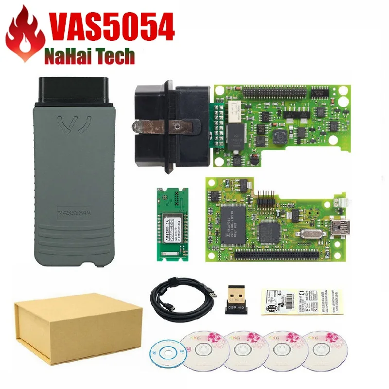 2020 VAS 5054A OKI полный чип ODIS 5 16 с поддержкой Keygen протокол UDS чипом Samsung VAS5054A