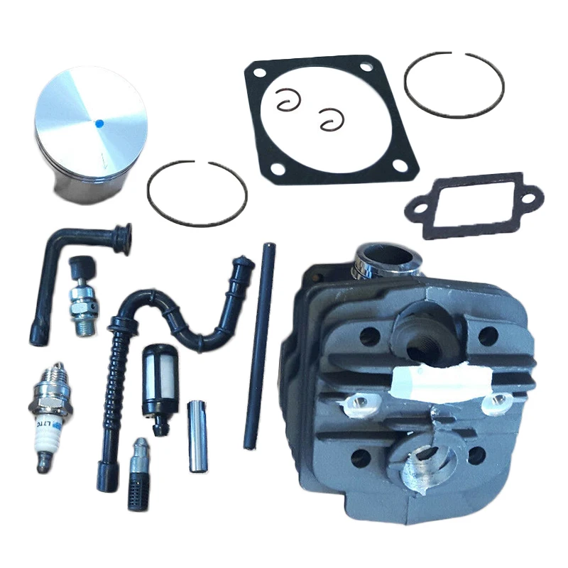 

16pcs/Set Cylinder Piston Service Kit Tool Parts For STIHL 48mm 036 MS360 Chainsaw Replaces 1125 020 1215