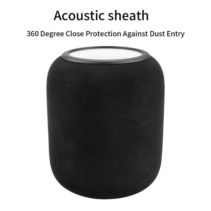 Защитный слой от пыли Чехол для Apple HomePod аксессуары жесткий резиновый Анти-осенний умный чехол для динамиков для HomePod чехол