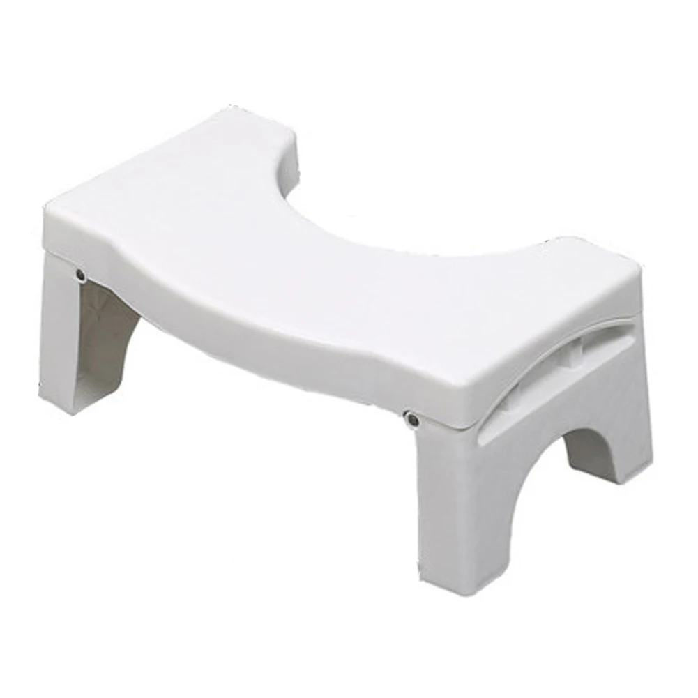 

Round Plastic For Kids Non Slip Home Foot Bathroom Aid Anti Constipation Crouch Multifunction Squatting Folding Toilet Stool