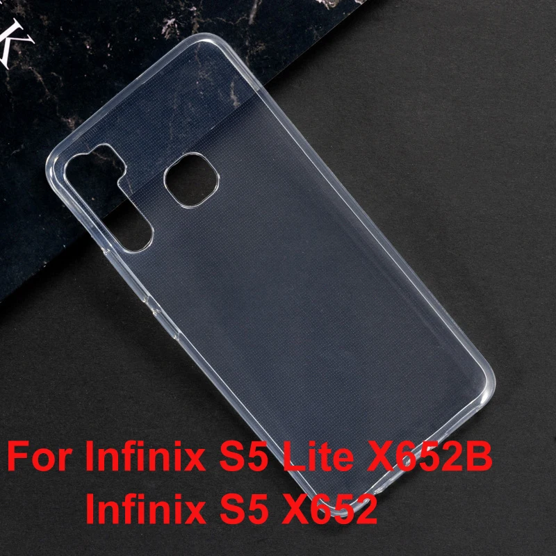 Protective Cover For Infinix S5 X652 Silicon Case Soft TPU Mobile Phone