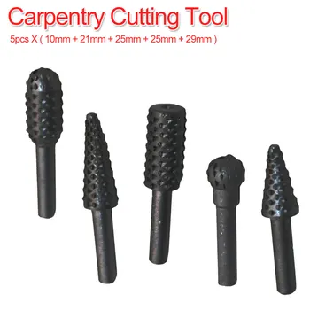 

Woodworking Knife 5pcs 6.35mm DIY Drill Bit Set Carpentry Cutting Tool For Carving Chamfer Reaming 10mm 21mm 25mm 25mm 29mm