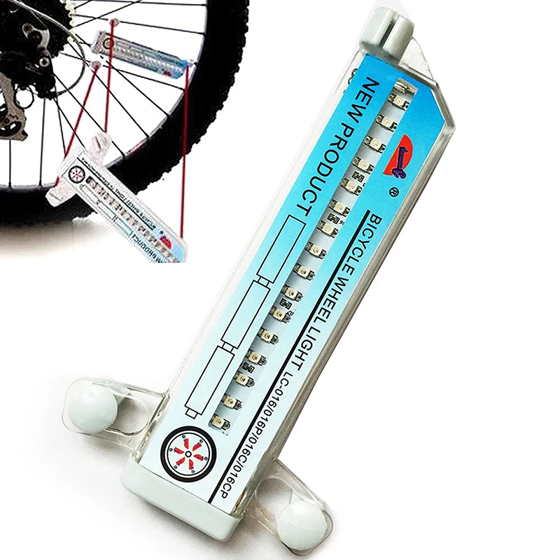 Lumière De Roue LED 30 – Multicolore – Éclairage Vélo 3D – Déco Flash