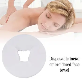 

100pc / Lot Disposable Non-woven Towel Reclining Pillow Cushions Beauty Bed Hole Hole Towel Massage Health Care Tool