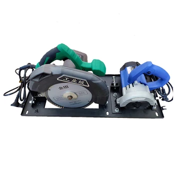 

Double saw blade flip-chip sliding table saw precision woodworking table saw all-in-one machine decoration dust-free saw