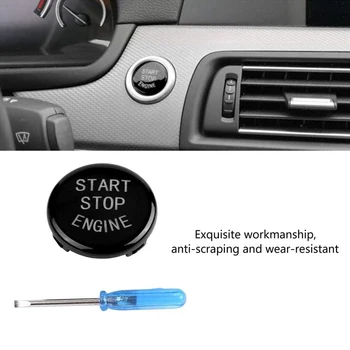 

New Ignition Start Stop Button For BMW 3 5 Series X5 E81 E90 E91 E60 E63 E84 E83 E70 E71 Engine Switch Power Car Accessories