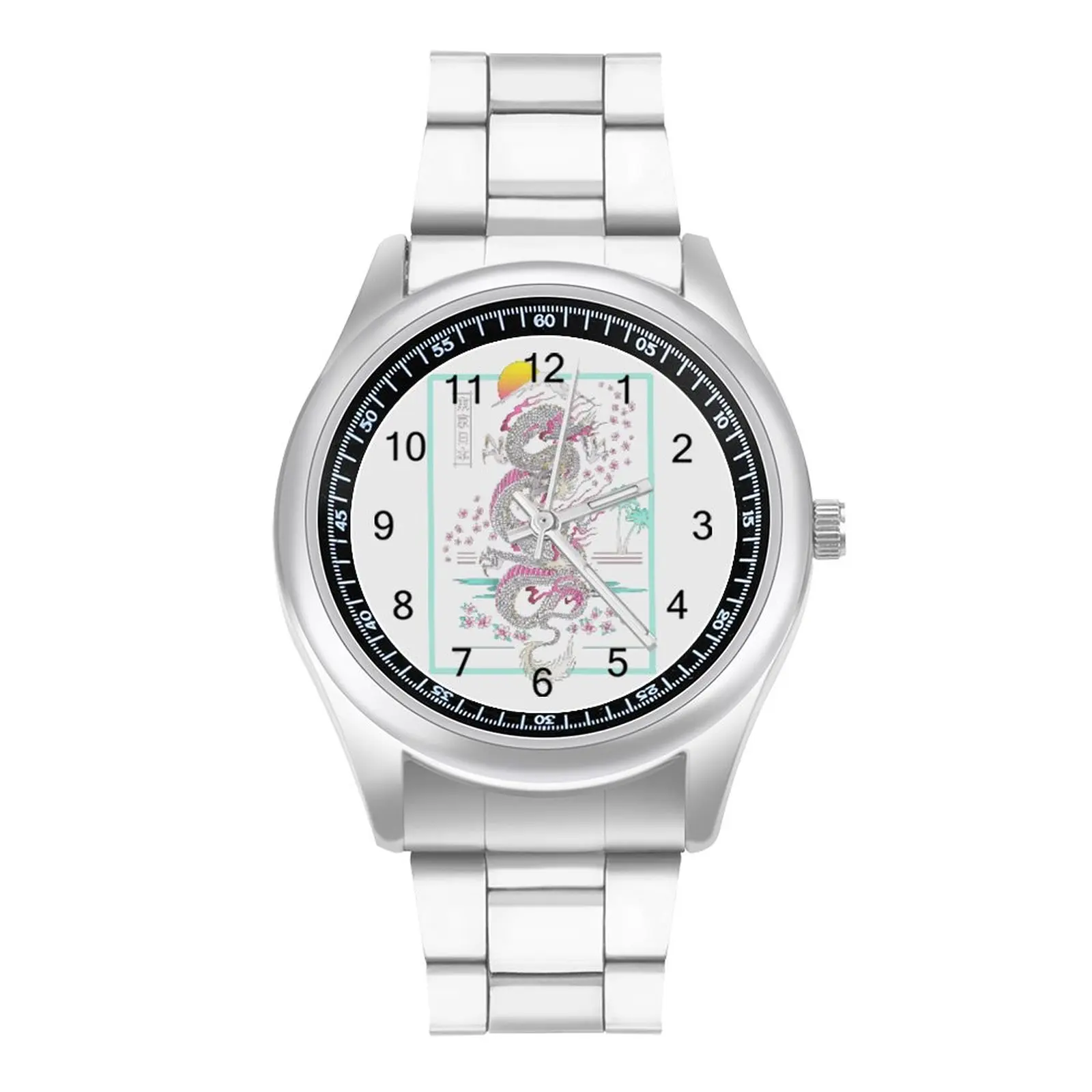 Cherry Blossom Quartz Watch Affordable Funny Wrist Stainless Female Outdoor Photo Wristwatch | Наручные часы