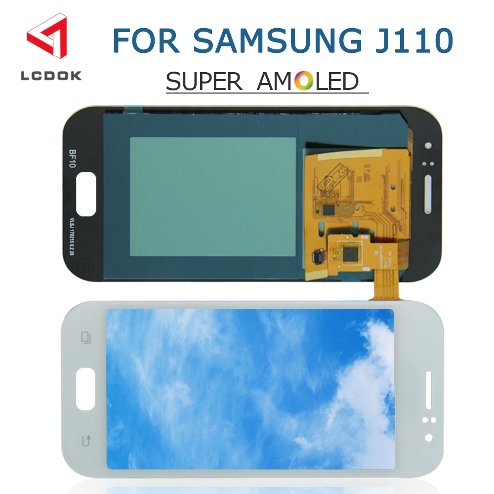 Super AMOLED LCD For Samsung Galaxy J1 Ace J110 J110F J110M J111 Display Touch Screen Digitizer Assembly Panel Pantalla | Мобильные