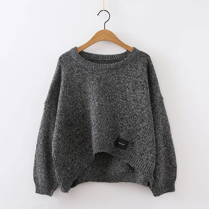 

2019 European And American-Style Women's Autumn And Winter New Style Cross-Border Hot Selling-Style Sweater Jacket Loose-Fit Ver