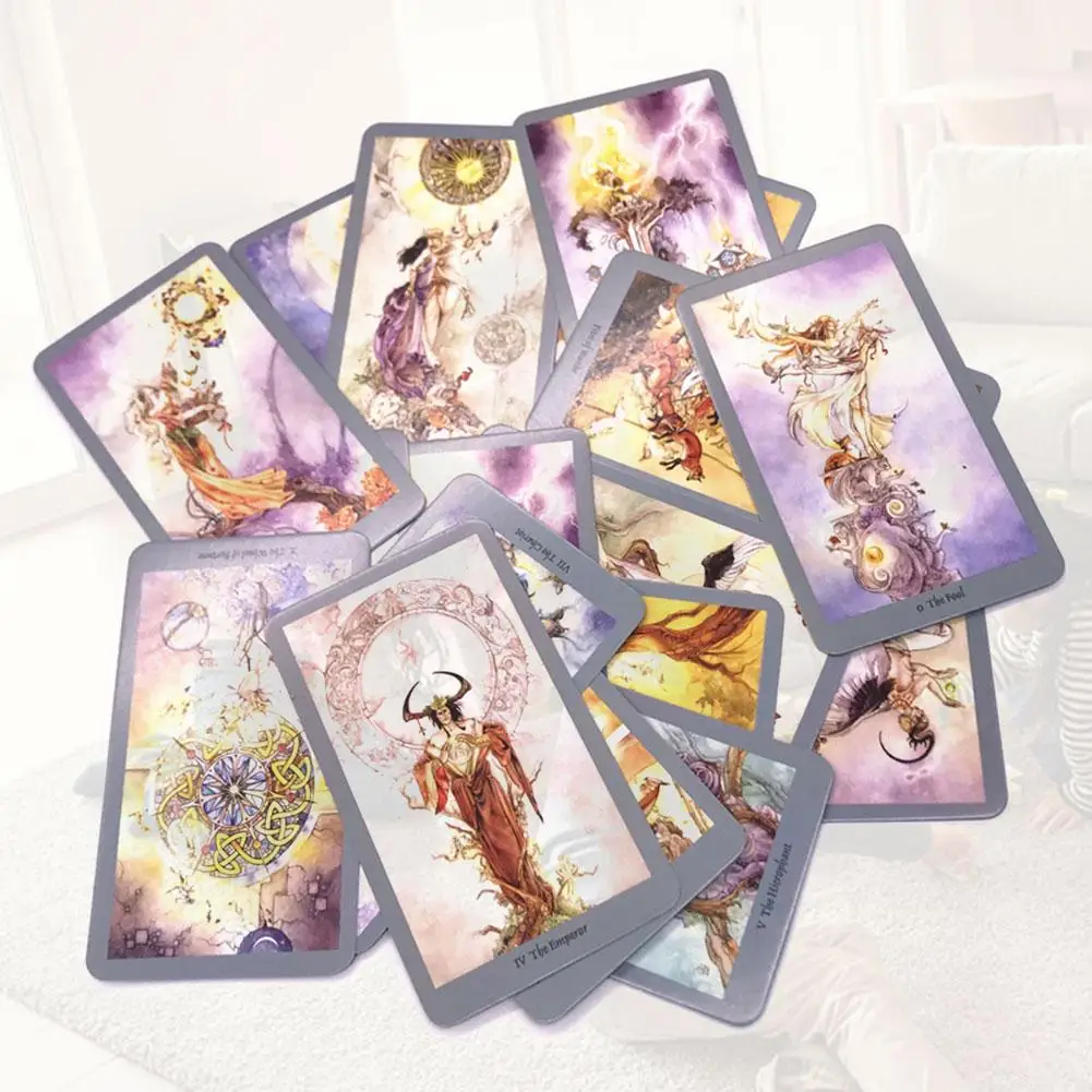 78 шт/лот полная английская версия Shadowscapes Tarot карты доска Вечерние игры игральные карты, игра для вечерние семейная карта игры