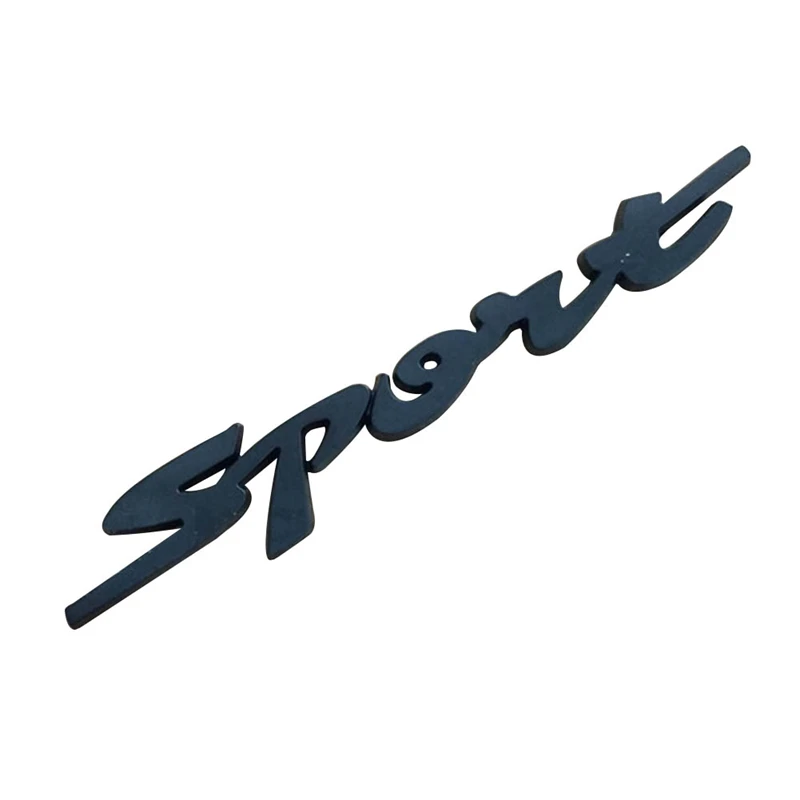 

For Metal 3D Car SPORT Logo Sticker Auto Trunk Fender Decoration Decal Badge Car Styling Exterior Trim Accessories