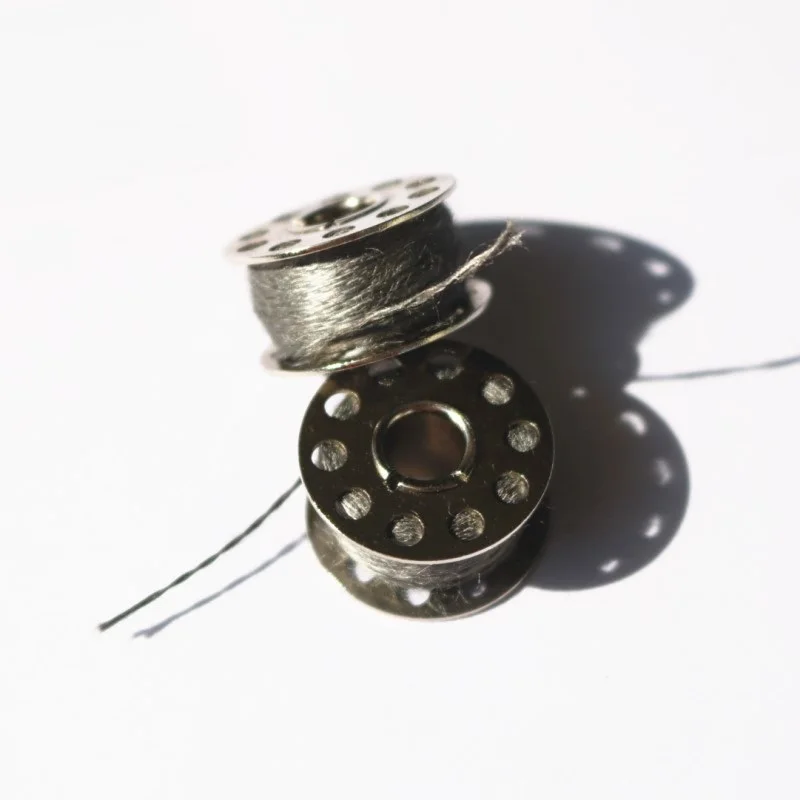 316L stainless steel metal fiber thread, high temperature resistant  conductive sewing thread, signal transmission bobbin thread - AliExpress