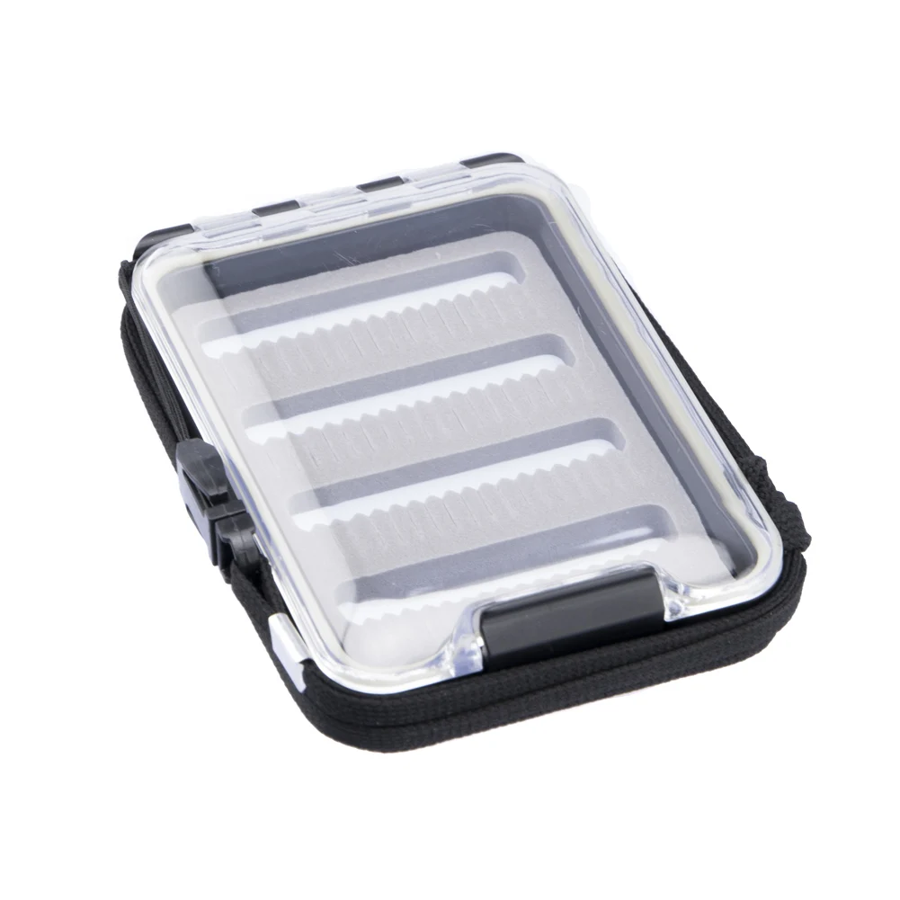 Fly Fishing Tackle Hook Box Foam Portable Waterproof Carry Case Accessories SAL99 - Цвет: Strip 82A