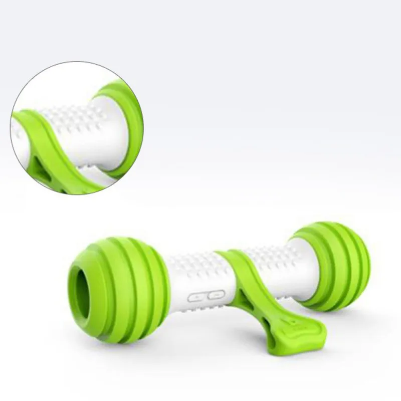 

Pet Electric Bone Dog Toy Smart Machine Bone Electronic Pet Dog Toys Automatic Bone USB Charging Green Toys For Dog Pet Supplies