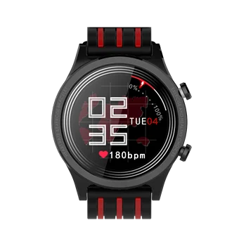 

Czmy E5 Casual Fashion 1.28 Inch Smartwatch Heart Rate Blood Pressure Fitness Smart Bracelet Band Men Women Classic Watch Dial