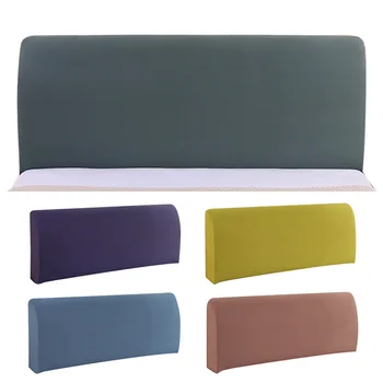 

Solid Solor Bed Head Cover Dustproof Headboard Cover Elastic King Bedspread for Single Double Bed Cover Bed Head Back Protector