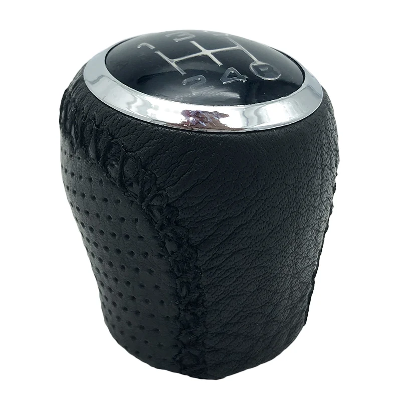 Gear Knob Для Great Wall Hover H5 Car 2010 2011 2012 черная кожаная ручка переключения передач Ошейники рычаг переключения передач пылезащитный чехол Чехол - Название цвета: Gear Knob