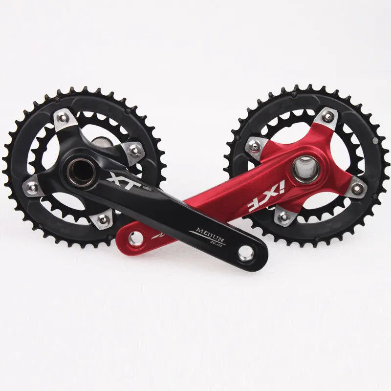 104BCD 26 T/38 T цепь MTB велосипед двойной 10 скоростей коленчатая цепь& Crank& BB для горных велосипедов