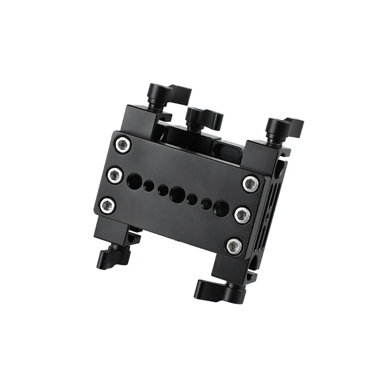 Cammate Manfrotto Quick Release Plate адаптер с двойным 15 мм стержневым зажимом для DSLR камеры C2249