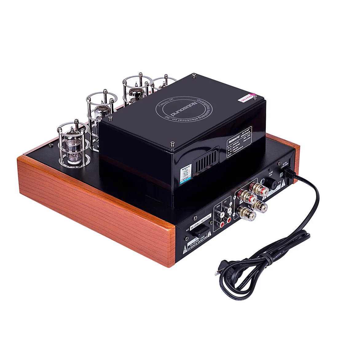 Nobsound MS-10Dhifi стерео ламповый усилитель интегрированный Гибридный клапан усилитель мощности-Bluetooth II двухцветный