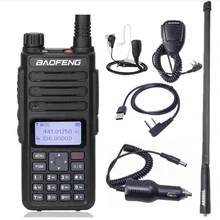 Baofeng – walkie talkie radio numérique DM1801, 2021 niveaux 1 + 2, double bande, DM 1801 136 et 174 400 MHz, 470
