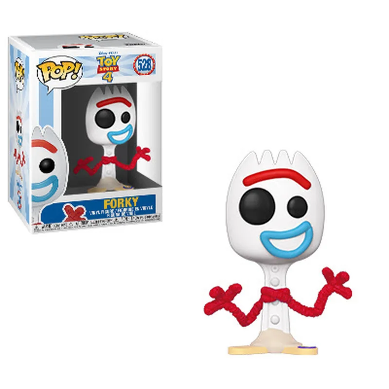 FUNKO POP Toy Story 4 Forky Rex Ducky Woody Brinquedos оригинальные виниловые фигурки мультфильм Коллекция Модель аниме игрушки подарки