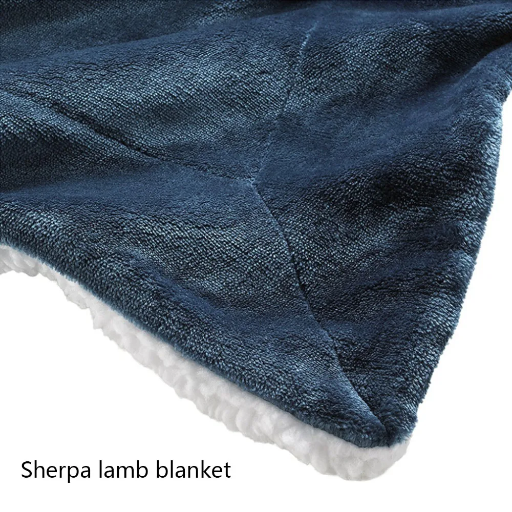 Шерстяное кашемировое одеяло высокого качества, мягкое одеяло s для кровати, дивана, зимнее утепленное одеяло из овечьей шерсти, вельветовые покрывала, флисовые Новые