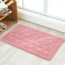Водопоглощающий коврик для ванной комнаты, Противоскользящий коврик для двери, коврик для прихожей, спальни, туалета, двери