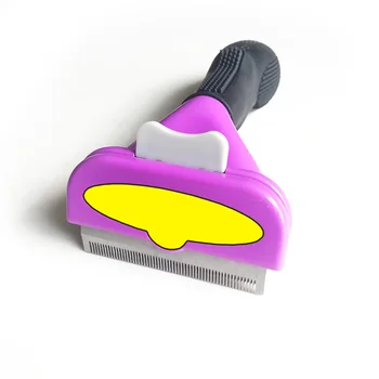 

Pet Hair shedding Comb Stainless steel rake comb Dog Cat Brush Grooming Tool Hair Removal Comb For Small medium large Dogs Cats