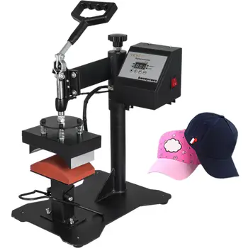 

Hat Cap Heat Press Machine Transfer Sublimation Swing Away Heating Pressing