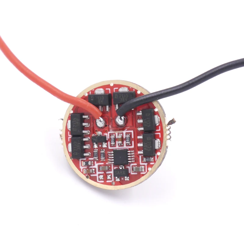 22 мм 3,7 в~ 4,2 в 1 ячейка 14xAMC7135 светодиодный драйвер 5A 3 режима светодиодный драйвер печатная плата для Luminus SST-40 светодиодный фонарик diy запчасти