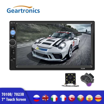 

2 Din Car MP5 Player 7inch Touch Screen Bluetooth Mirrorlink Car Auto Radio Player AUX FM Support Rear View Camera 7023B/ 7010B