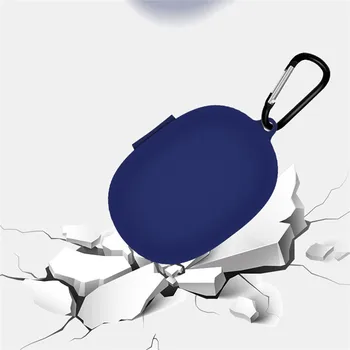 

Soft Silicone Cover Wireless Headset Protective Cover Pure Color Bluetooth Earphone Shell Case for Realme Buds Q Headphones