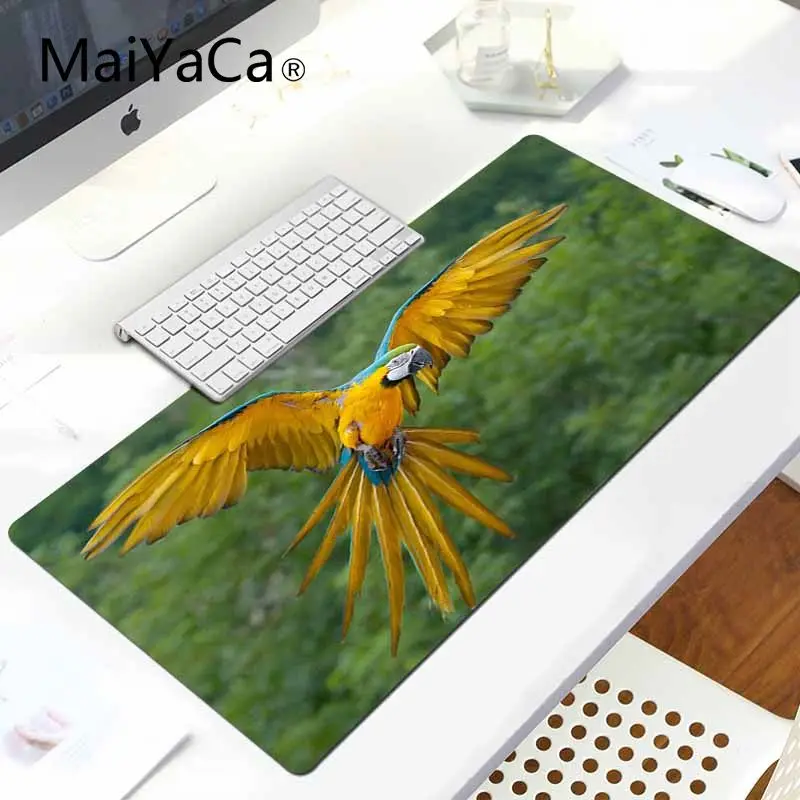 MaiYaCa Parrot DIY дизайн игровой с узором коврик для мыши Комфортный коврик для мыши игровой коврик для мыши