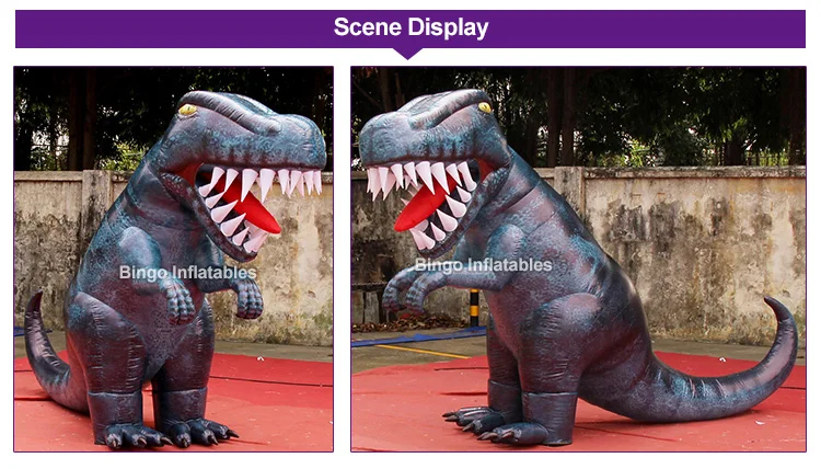 Изысканная ручная работа; 2,5 м высокий надувной костюм динозавра для тематический парк динозавра/для праздника вечерние использовать костюм динозавра надувные игрушки