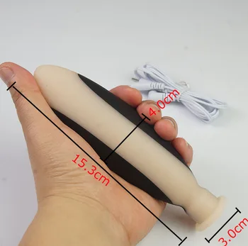 Electro Stimulation Butt Plug Dildo Vibrator,Electric Shock Vagina Anal Dilator Prostate Massage,BDSM Sex Toys For Couples 6