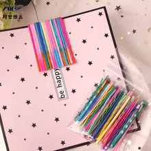 Южная Корея цвет длинный клип онлайн знаменитости Hyuna заколки макарун цвет конфеты взрыва клип детские заколки боковой зажим головной убор