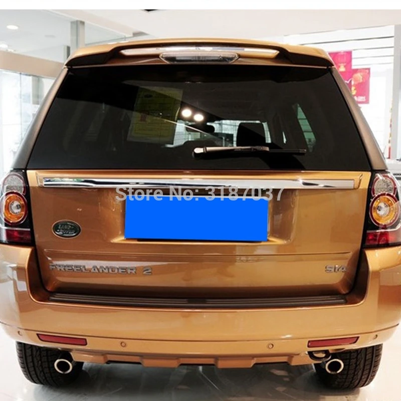 2007 2015 лет для Land Rover Freelander 2 АБС пластик Неокрашенный задний спойлер на крыло крышу