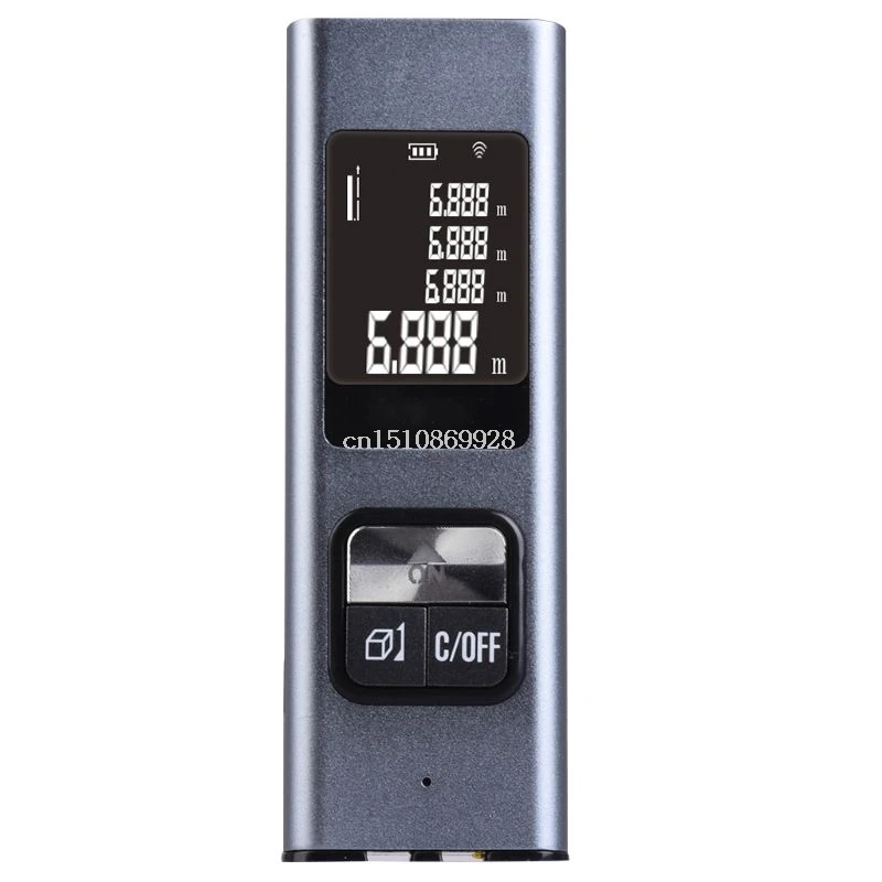 Portable Rechargeable Laser Rangefinder 40M Laser Distance Meter Range Finder