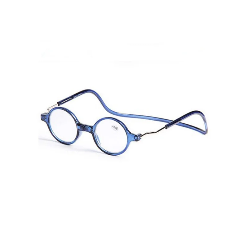 

Unisex Hanging neck Reading Glasses Men Women Adjustable Hanging Neck Front Rim Reading Eyeglasses