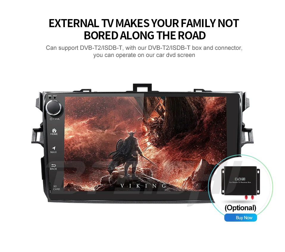 Flash Deal Android 9.0 PX30 car dvd player for Toyota Corolla  9 inch 1024*600 screen car radio stereo gps navigation video player 12