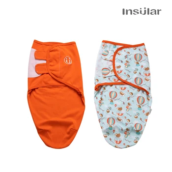 

Insular 2pcs Baby Sleeping Bag Newborns Infant Cotton Baby Swadding Wrap Blankets Sleepsack 0-7 Months Cocoon Sleeping Bag
