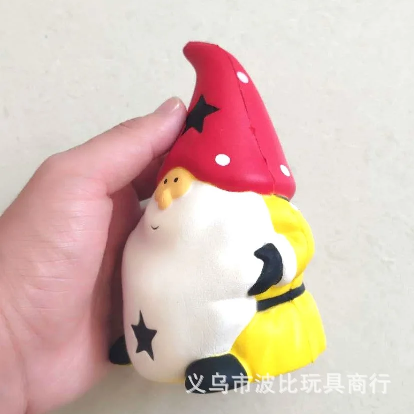 Новые продукты Pu пены памяти Санта-Клаус Рождественская игрушка Pu пены памяти мультфильм Санта-Клаус кукла