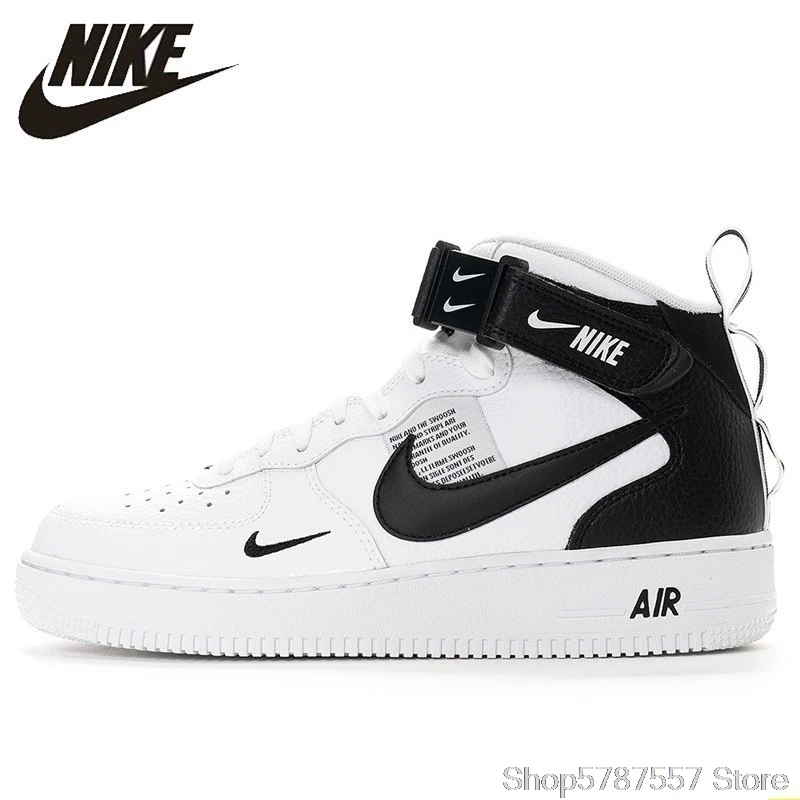 Nike Air Force 1 Новое поступление Мужская обувь для скейтбординга оригинальные