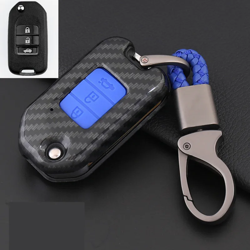 Carbon-fiber-silicone-2-3-Buttons-Car-Smart-Key-Case-Cover-For-Honda-Hrv-Xrv-Crv.jpg_640x640 (4)